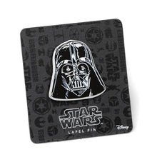 Load image into Gallery viewer, Star Wars Darth Vader Black, White, and Gray Dress Socks and Lapel Pin Gift Set
