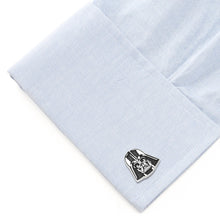 Load image into Gallery viewer, Star Wars Darth Vader Recessed Matte Cufflinks
