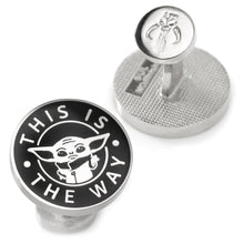Load image into Gallery viewer, Star Wars Grogu &quot;This Is The Way&quot; Cufflinks
