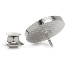Load image into Gallery viewer, Star Wars Imperial Crest Silver Lapel Pin
