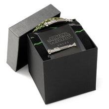 Load image into Gallery viewer, Star Wars Luke Skywalker LIGHTSABER Bracelet, Tie Clip, and Dress Socks Gift Set
