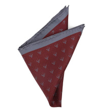 Load image into Gallery viewer, Star Wars Mandalorian Red Silk Pocket Square
