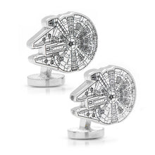Load image into Gallery viewer, Star Wars Millennium Falcon Cufflinks
