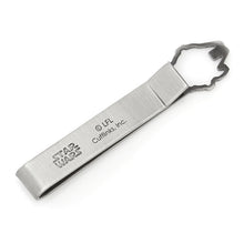 Load image into Gallery viewer, Star Wars Millennium Falcon Cutout Tie Bar
