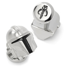 Load image into Gallery viewer, Star Wars Mandalorian 3D Cufflinks
