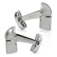Load image into Gallery viewer, Star Wars Mandalorian 3D Cufflinks
