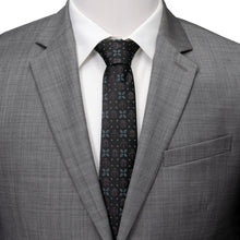 Load image into Gallery viewer, Star Wars Mandalorian Motif Black Tie
