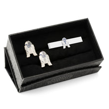 Load image into Gallery viewer, Star Wars R2-D2 Cufflinks and Tie Bar Gift Set
