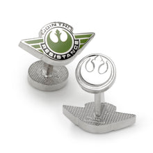 Load image into Gallery viewer, Star Wars Rebel Alliance Starbird Crest Badge Cufflinks

