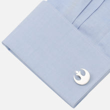 Load image into Gallery viewer, Star Wars Rebel Alliance Crest Stainless Steel Cufflinks
