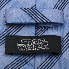 Load image into Gallery viewer, Star Wars Stormtrooper Blue Plaid Tie
