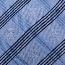 Load image into Gallery viewer, Star Wars Stormtrooper Blue Plaid Tie
