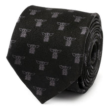 Load image into Gallery viewer, Star Wars Grogu Black Tie
