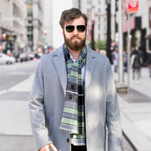 Load image into Gallery viewer, Star Wars Grogu Green and Black Scarf
