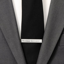 Load image into Gallery viewer, Star Wars Yoda "There Is No Try" Tie Bar
