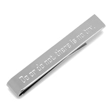 Load image into Gallery viewer, Star Wars Yoda "There Is No Try" Tie Bar
