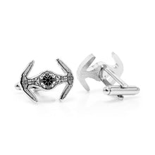 Load image into Gallery viewer, Star Wars Darth Vader TIE Fighter Cufflinks
