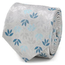 Load image into Gallery viewer, Star Wars Darth Vader Gray Floral Tie
