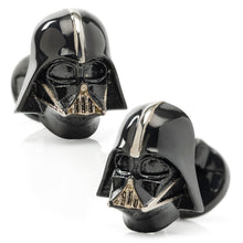 Load image into Gallery viewer, Star Wars Darth Vader Satin Black 3DCufflinks
