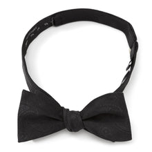 Load image into Gallery viewer, Star Wars Darth Vader Black Paisley Bow Tie
