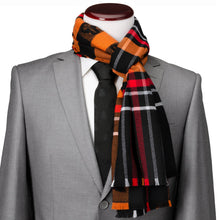 Load image into Gallery viewer, Star Wars Darth Vader Black Tartan Scarf
