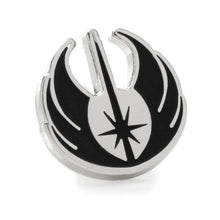 Load image into Gallery viewer, Star Wars Yoda Black Charcoal Dress Socks and Jedi Crest Lapel Pin Gift Set
