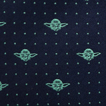 Load image into Gallery viewer, Star Wars Yoda Dotted Navy Tie
