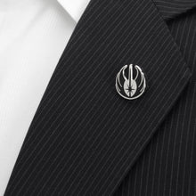 Load image into Gallery viewer, Star Wars Yoda Green, Gray, and Black Ombre Dress Socks and Jedi Crest Lapel Pin Gift Set
