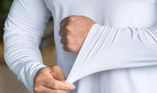 Load image into Gallery viewer, Men's Sports Fitness Long Sleeve Outdoor Badminton Quick Dry Training Shirt Casual Thin Running Top Bodybuilding Sportswear
