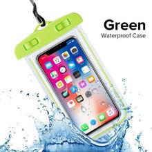 Load image into Gallery viewer, Swimming Bags Waterproof Phone Case Water proof Bag Mobile Phone Pouch Cover for iPhone 12 Pro Xs Max XR X 8 7 Phone Case Bag With Lanyard Compatible with iPhone
