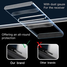 Load image into Gallery viewer, Edge to Edge Coverage Screen Protector for iPhone 14 Pro Max 12 13 Dust Free Phone Screen Protector Glass With Install  Proof Without Bubbles
