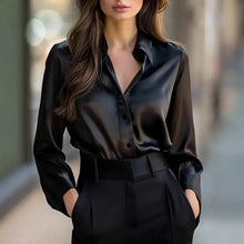 Load image into Gallery viewer, Women’s Spring-Autumn Lapel Button Shirt
