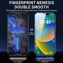 Load image into Gallery viewer, 30D Diamond New upgrade Full Cover Screen Glass For iPhone 14 13 12 11 Pro Max Mini XR X XR XS Tempered Glass Screen Protector Dust Proof Tempered Glass Screen Protector for iPhone
