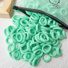 Load image into Gallery viewer, 20/50pcs Kids Elastic Hair Bands Girls Sweets Scrunchie Rubber Band for Children Hair Ties Clips Headband Baby Hair Accessories

