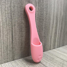 Load image into Gallery viewer, Soft Pet Finger Brush Cats Brush Toothbrush Tear Stains Brush Eye Care Pets Cleaning Grooming Tools Dog Cat Cleaning Supplies Soft Silicone Toothbrush with Long Handle for Dog Cat Pet Dental Care
