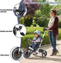 Load image into Gallery viewer, Ubravoo Baby Stroller Tricycle Ride Bike , 5-in-1, Adjustable Canopy, Sitting &amp; Lying,Celerity Disassembly &amp; Assembly,1-5 Years
