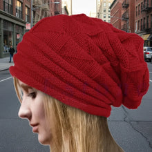 Load image into Gallery viewer, Oversized Slouchy Knitted Beanie
