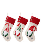 Load image into Gallery viewer, Santa Claus Christmas Stocking Ornament 3-Piece Set | NCS
