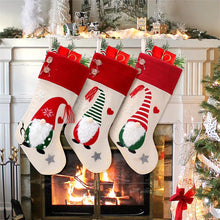 Load image into Gallery viewer, Santa Claus Christmas Stocking Ornament 3-Piece Set | NCS
