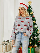 Load image into Gallery viewer, Santa Claus Head Knitted Christmas Sweater | NCS
