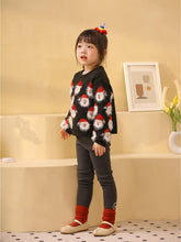 Load image into Gallery viewer, Children's Santa Claus Head Knitted Christmas Sweater | NCS
