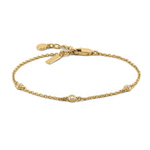 Load image into Gallery viewer, The Sapphire Trio Bracelet - Gold

