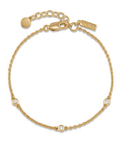 Load image into Gallery viewer, The Sapphire Trio Bracelet - Gold

