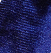 Load image into Gallery viewer, Sapphire Blue Velvet Petite Hair Bow
