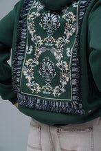 Load image into Gallery viewer, &quot;Saw&quot; Tapestry Appliqué Hoodie
