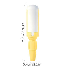 Load image into Gallery viewer, Pet Hair Remover Lint Rollers Brushes Clothes Hairball Remover Brush Dust Sticky Cleaner Fur Clean Pet Hair Tools  Reusable Pet Hair Remover with Self-Cleaning Base Pet Hair Double Sided Brush
