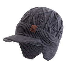 Load image into Gallery viewer, Unisex Winter Hat – Plush Fur-Lined Earflap Beanie

