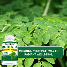 Load image into Gallery viewer, Moringa extract is rich in vitamins, minerals, and natural antioxidants, supporting balanced blood pressure and heart health
