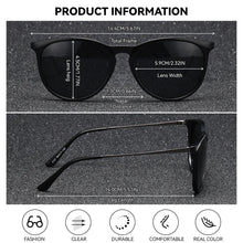 Load image into Gallery viewer, BARCUR Sunglasses Women’s Leopard Print Two-Tone Cat Eye Fashion Glasses – Trendy Polarized UV400 Gradient TAC Lenses for Summer Travel &amp; Outdoor Activities
