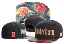 Load image into Gallery viewer, Skull Hand Snapback Hat – Flat Bill Adjustable Baseball Cap
